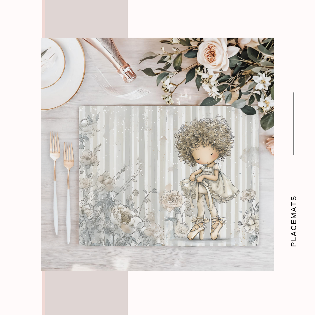 Wooden Placemats – (Set of 6) Winter / Xmas