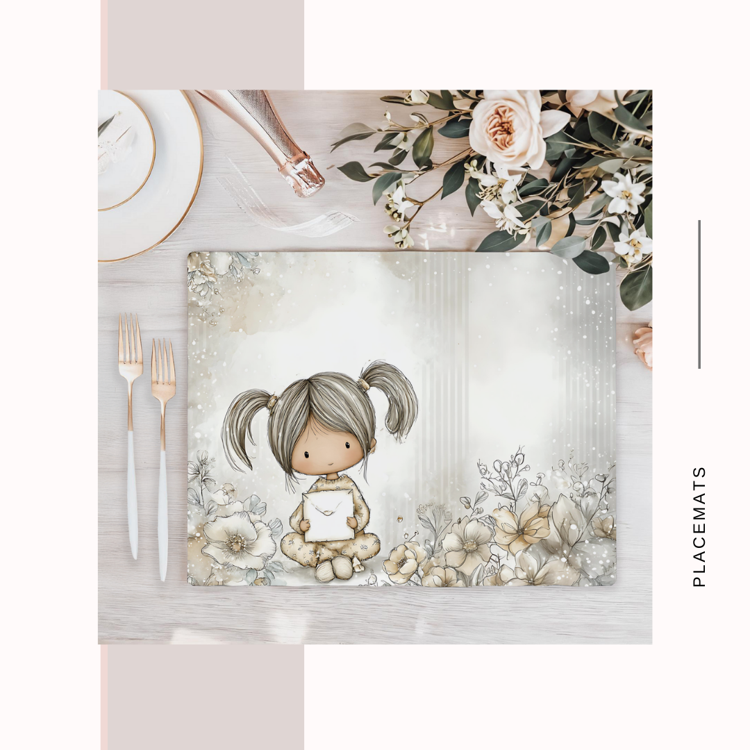 Wooden Placemats – (Set of 6) Winter / Xmas