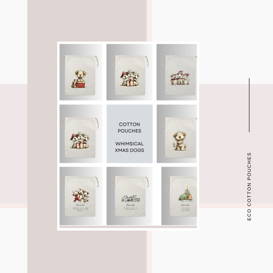 Cotton Cloth Dog Pouches