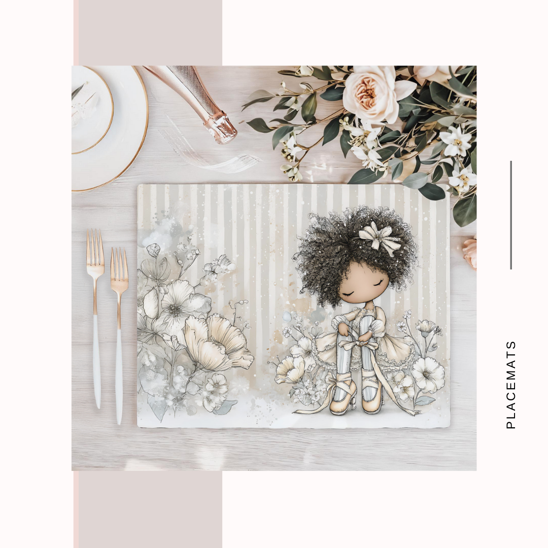 Wooden Placemats – (Set of 6) Winter / Xmas