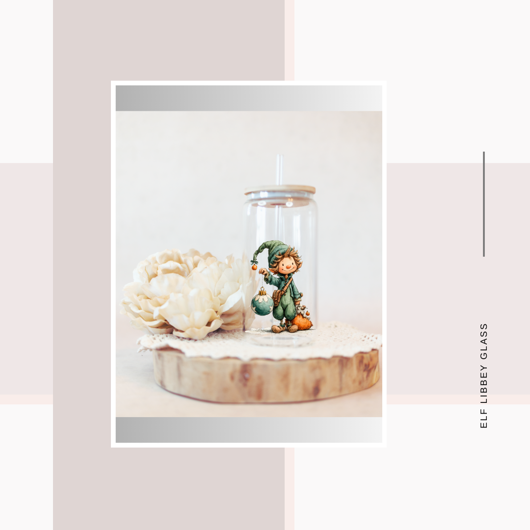 Libby Glass Festive Elf