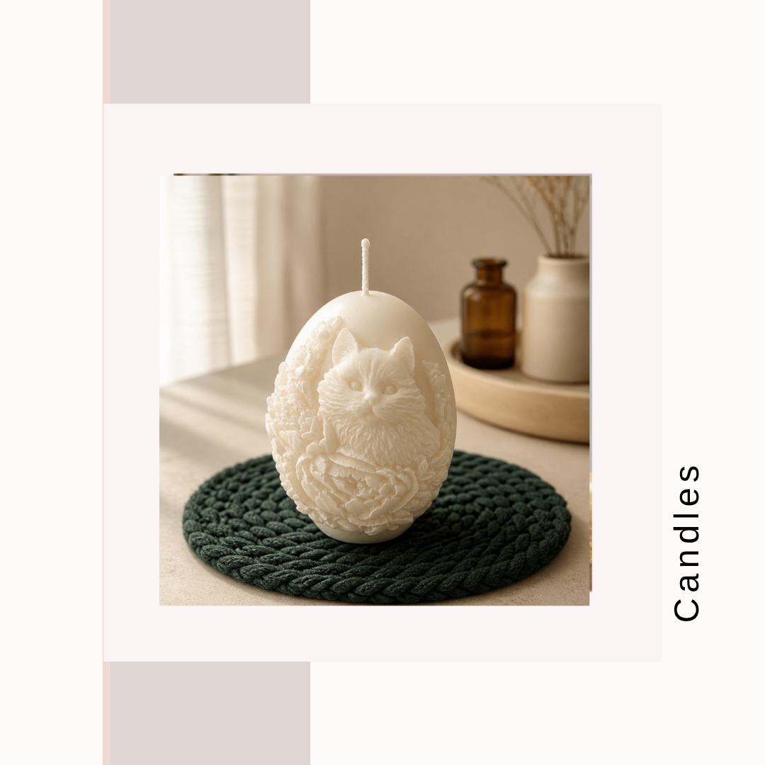 Celestial Cat Candle