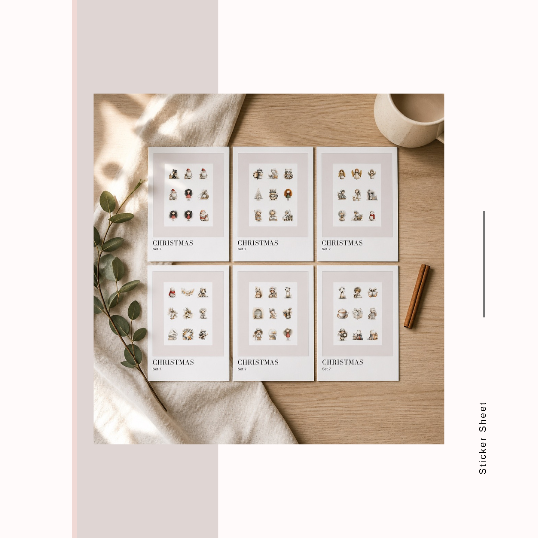 Sticker Sheets Christmas