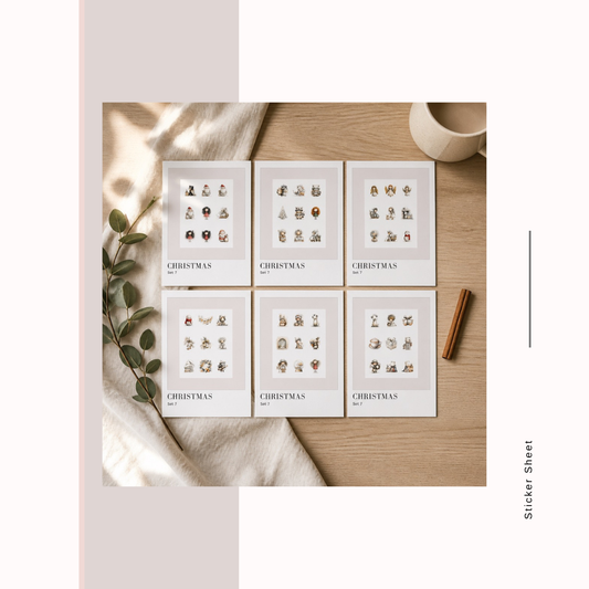 Sticker Sheets Christmas