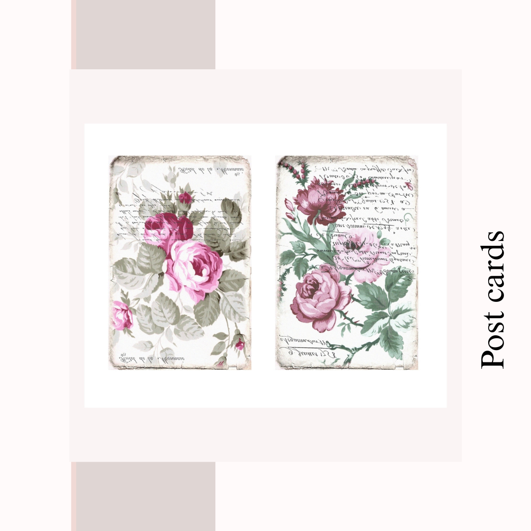 Shabby Chic Postcards