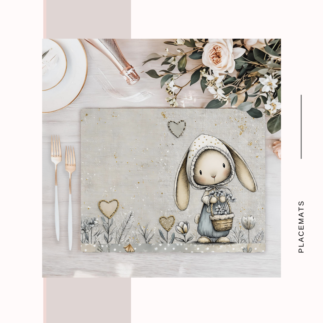Wooden Placemats – (Set of 6) Green House