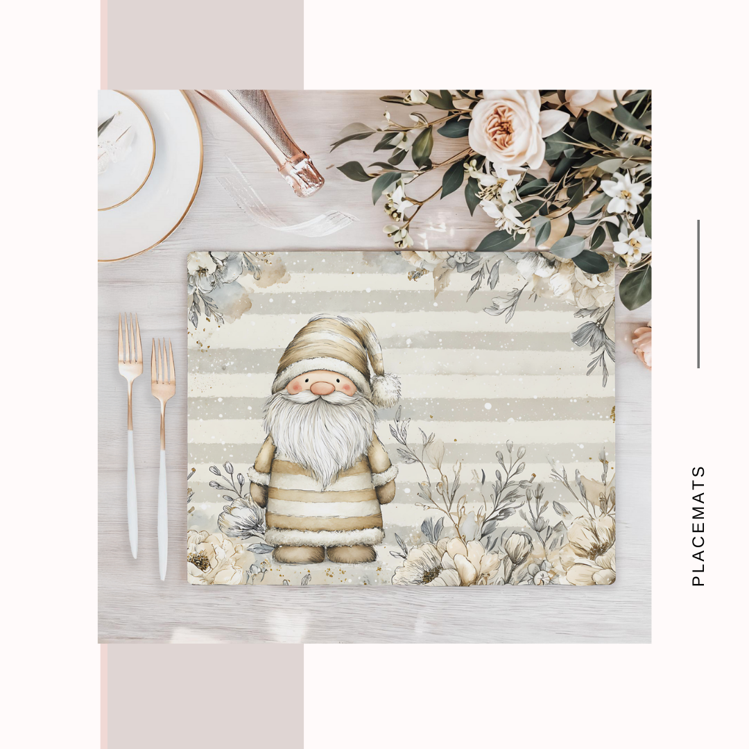 Wooden Placemats – (Set of 6) Winter / Xmas