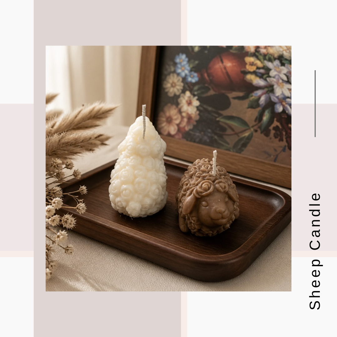 Sheep Candle