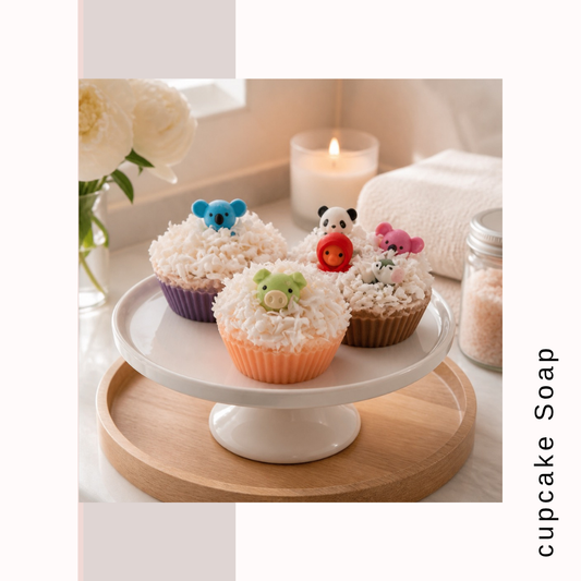 Cupcake Soap Favours