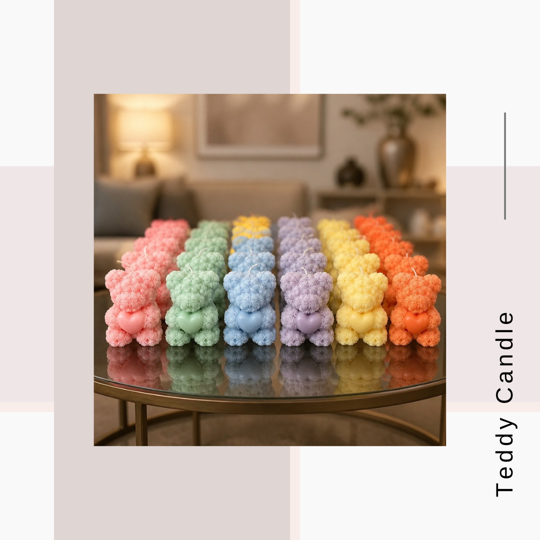 Teddy Bear Candles