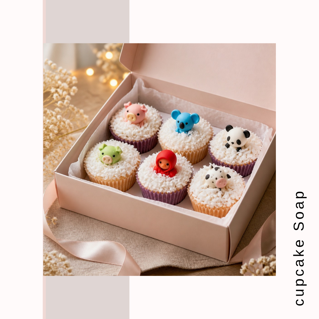 Cupcake Soap Favours