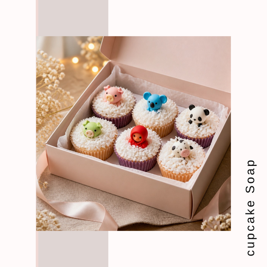 Cupcake Soap Favours