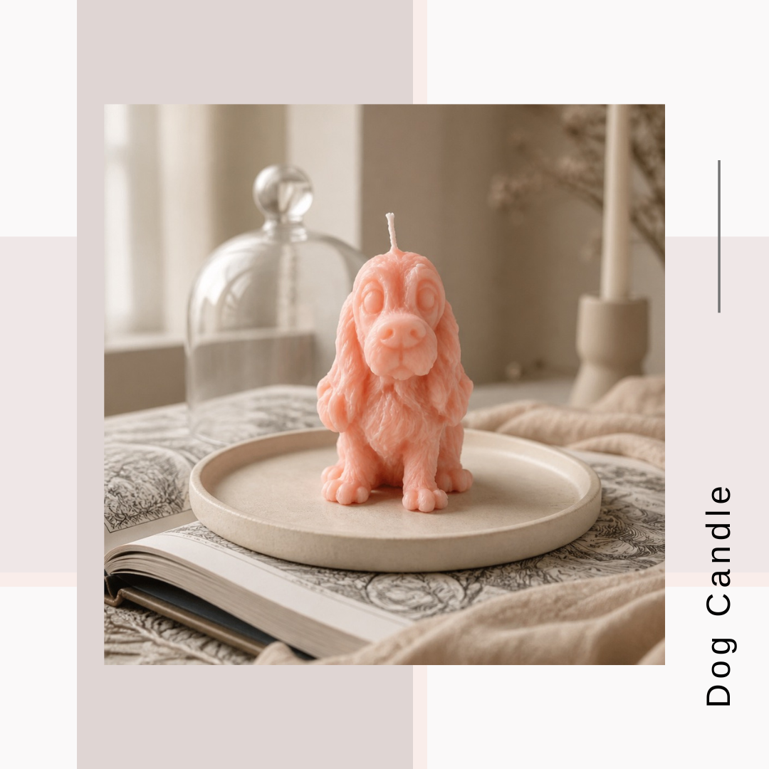 Droopy Dog Candle