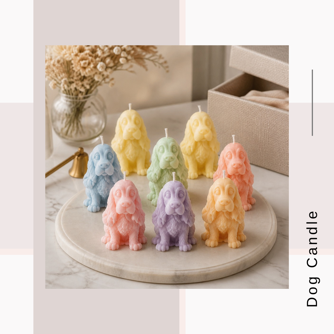 Droopy Dog Candle
