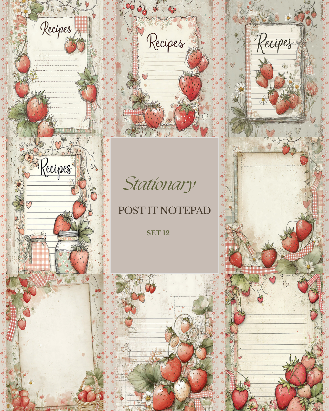 Illustrated Notepads (Set of 6)