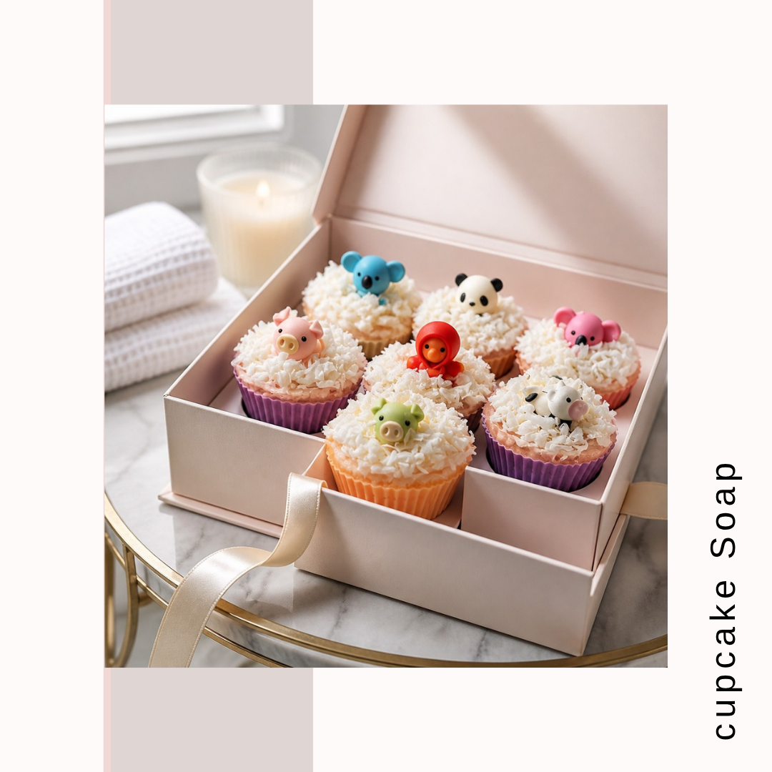 Cupcake Soap Favours