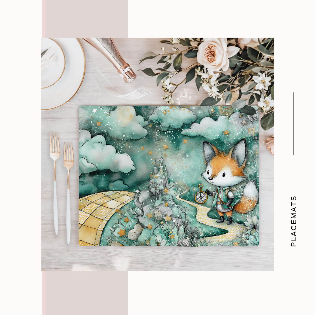 Wooden Placemats – (Set of 6) Halloween
