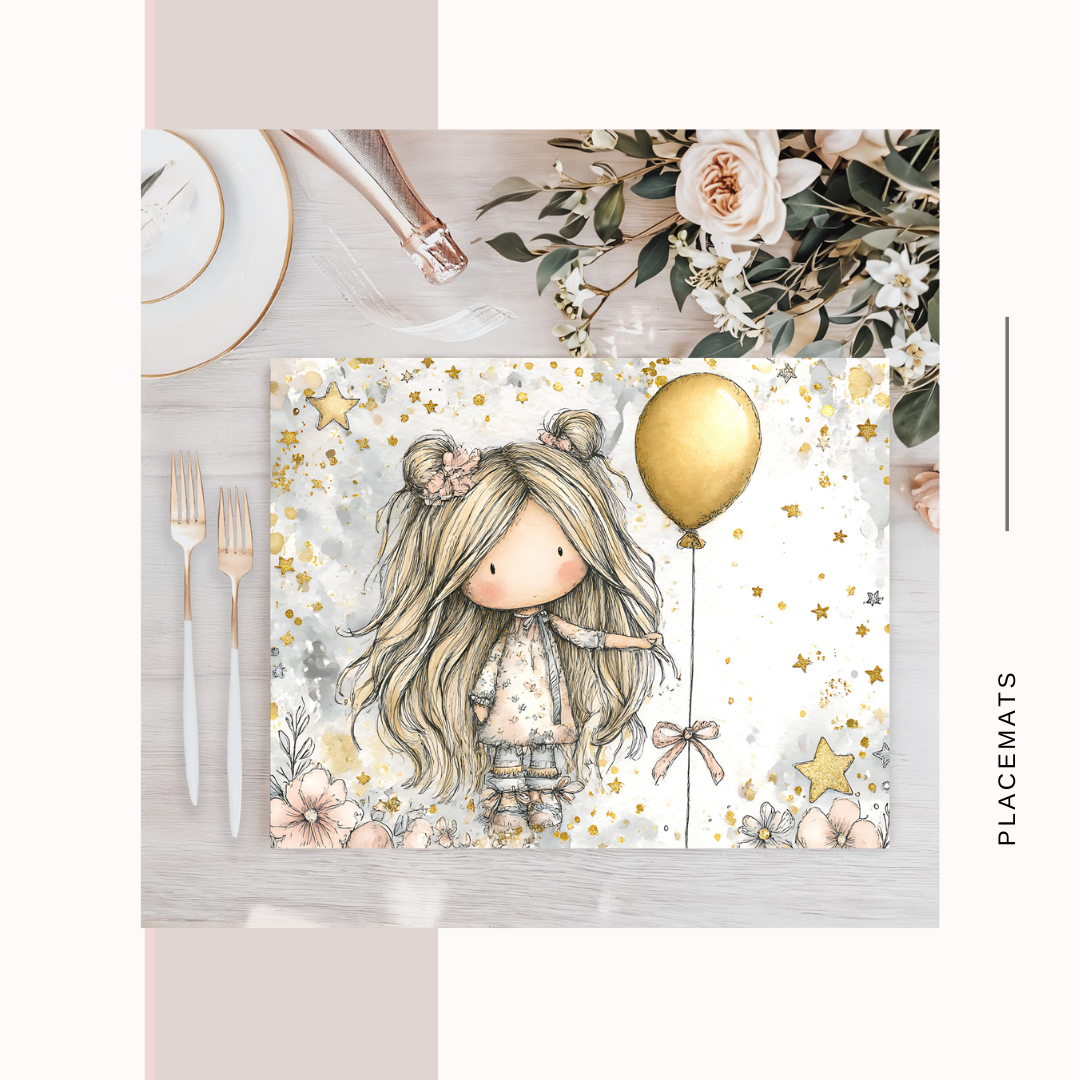 Wooden Placemats – (Set of 6) New year
