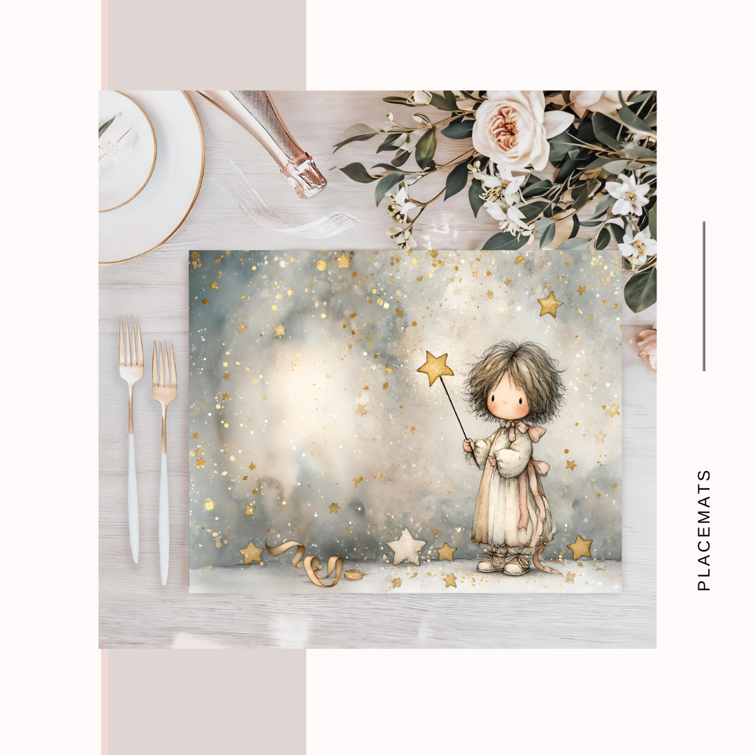 Wooden Placemats – (Set of 6) New year