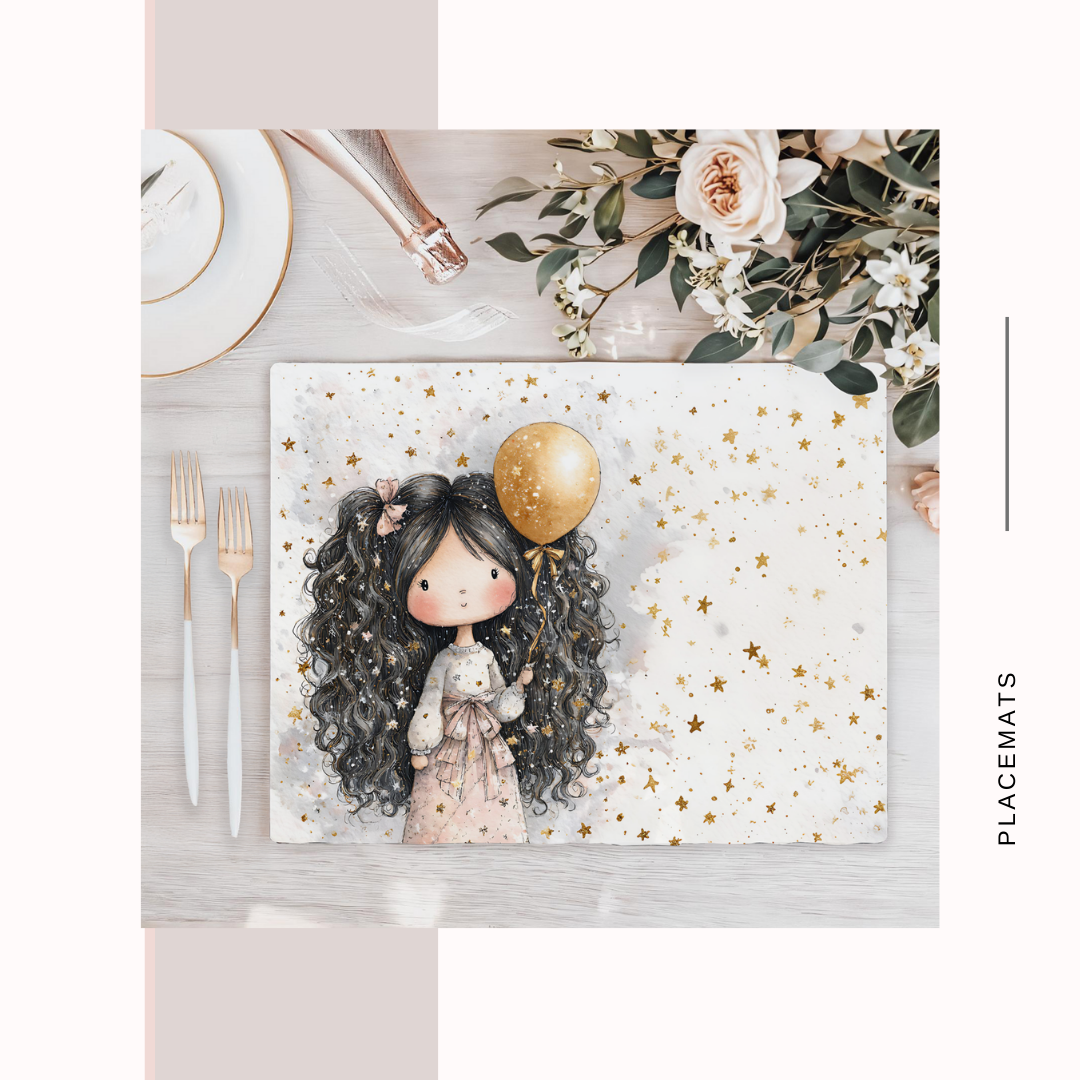 Wooden Placemats – (Set of 6) New year