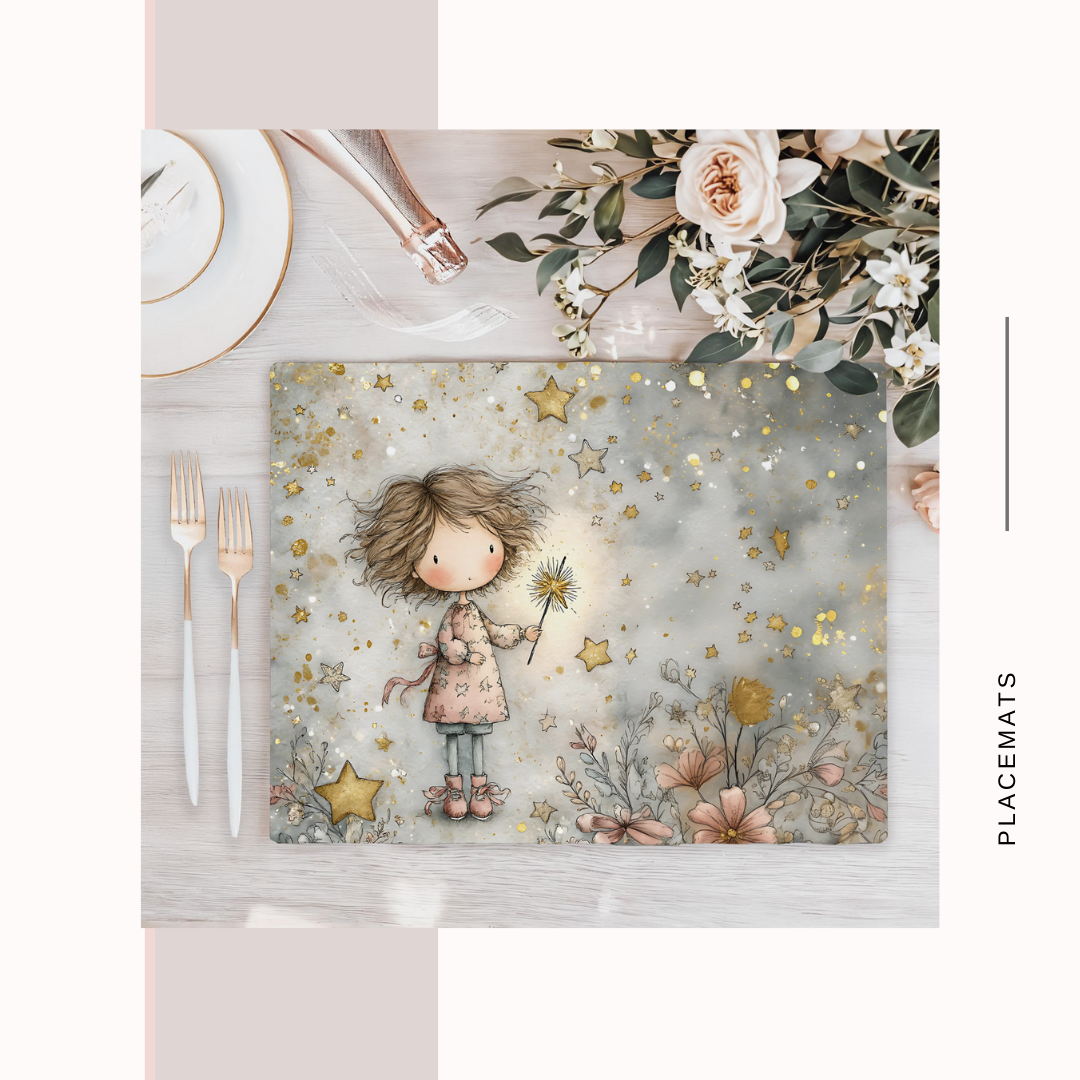 Wooden Placemats – (Set of 6) New year
