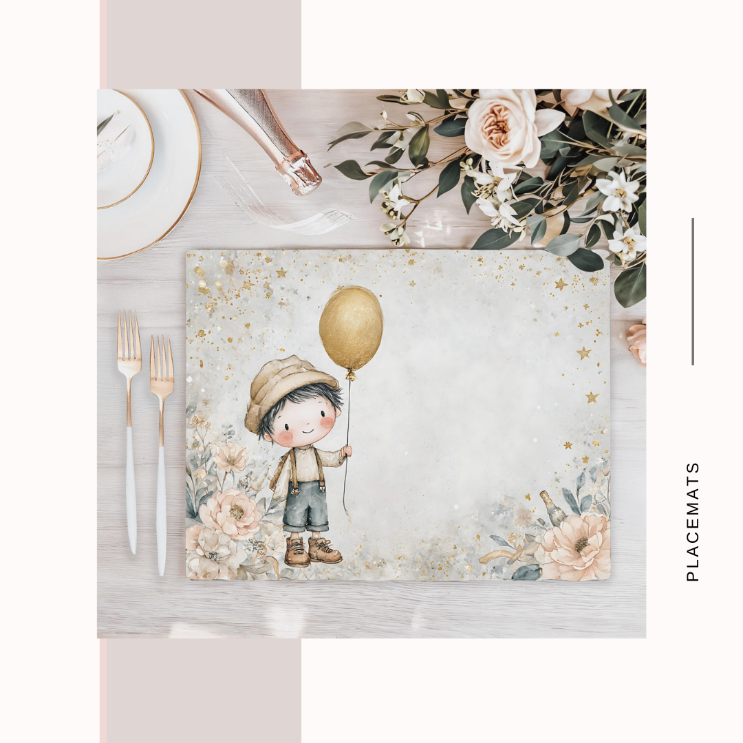 Wooden Placemats – (Set of 6) New year