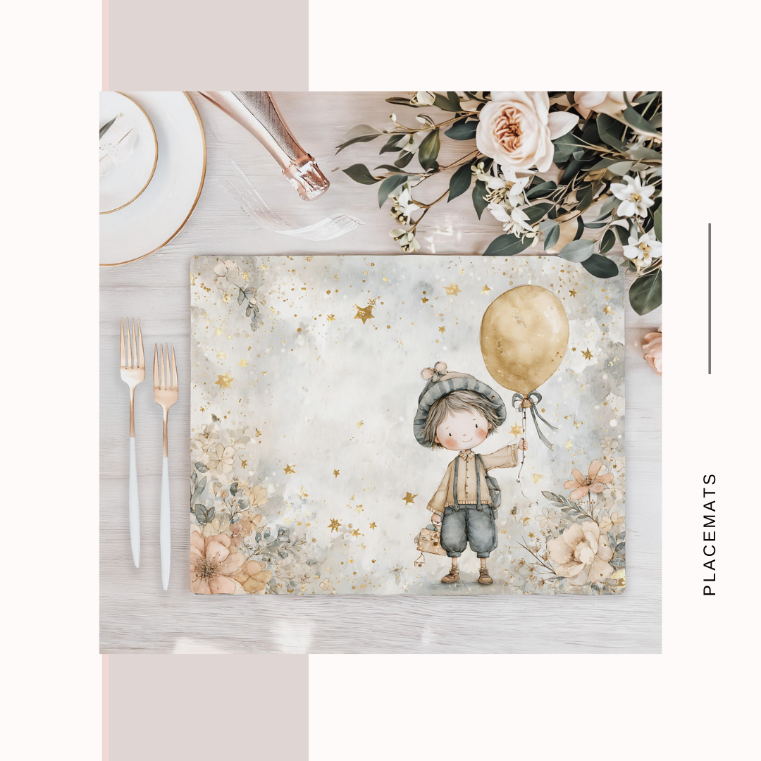 Wooden Placemats – (Set of 6) New year