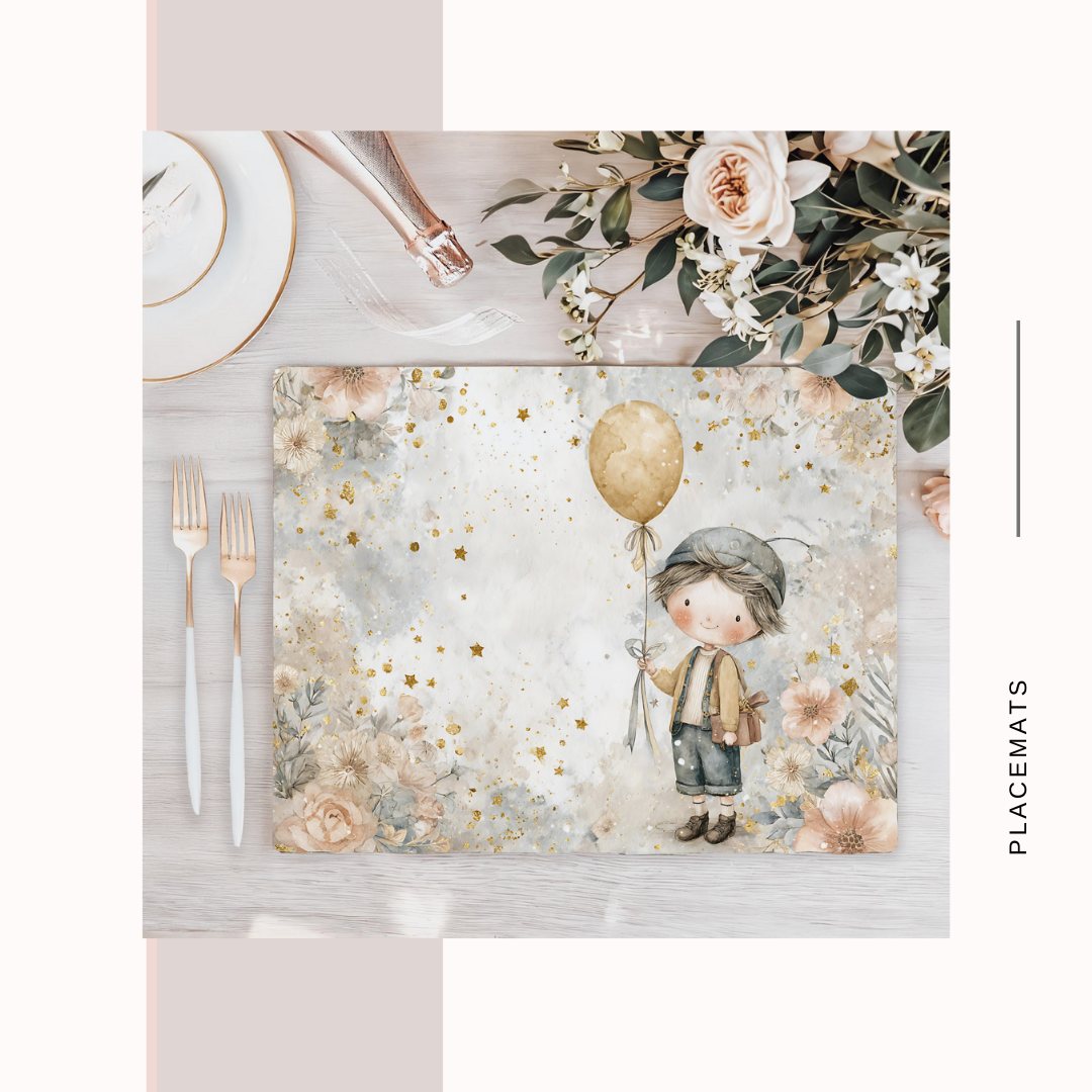 Wooden Placemats – (Set of 6) New year