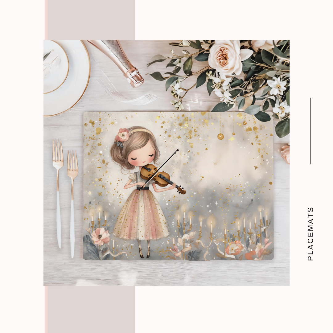 Wooden Placemats – (Set of 6) New year