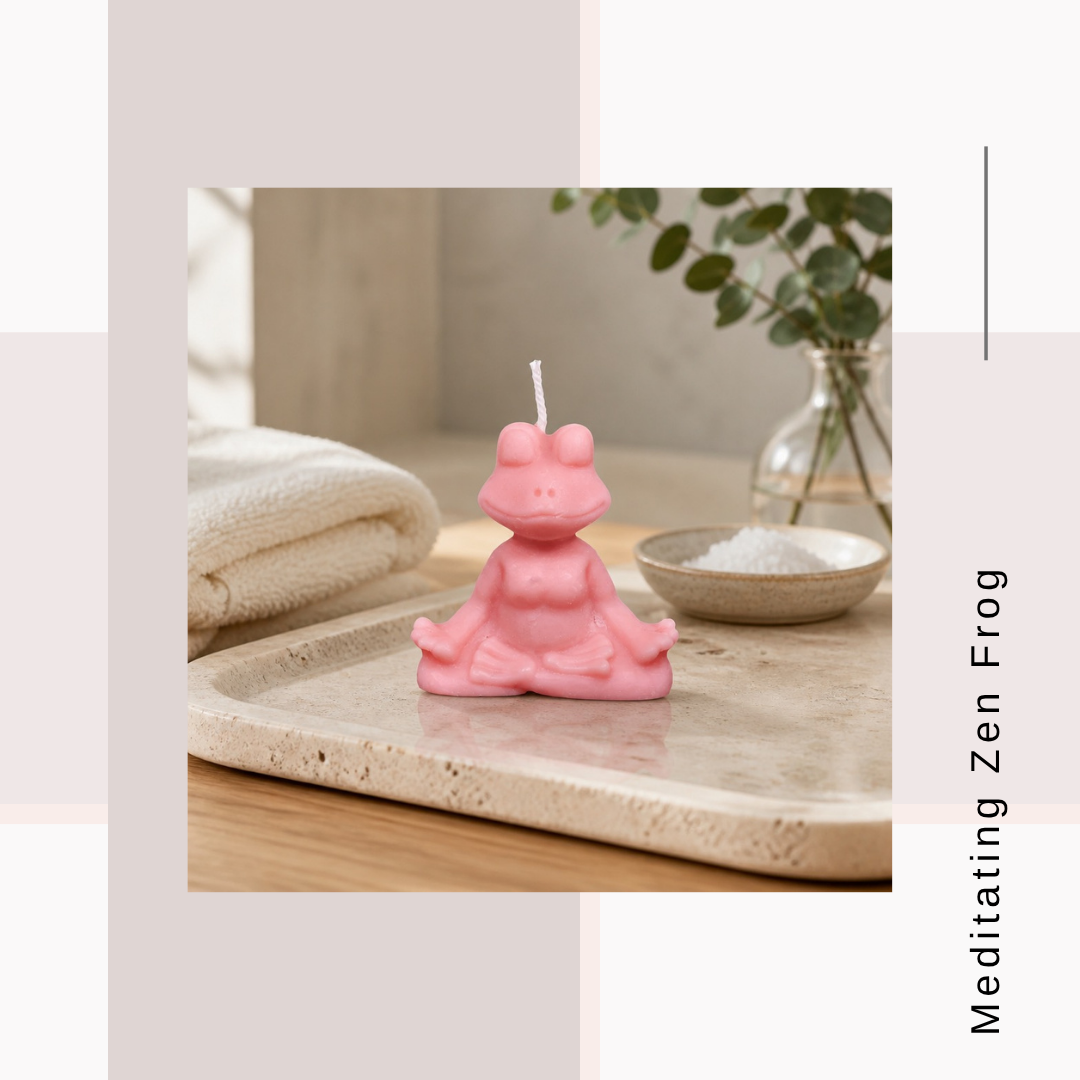 Sacred Frog Candle