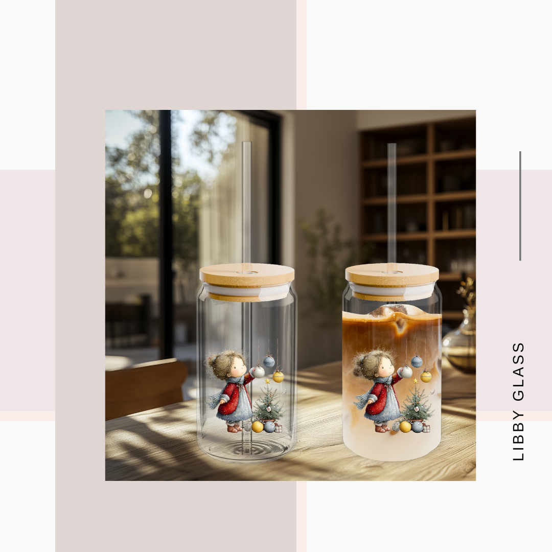 Libby Glass Festive Girl