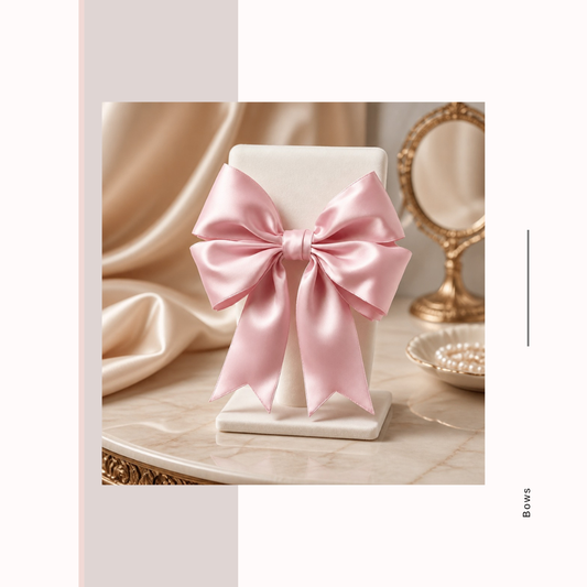 Satin Coquette Bows – Set of 12