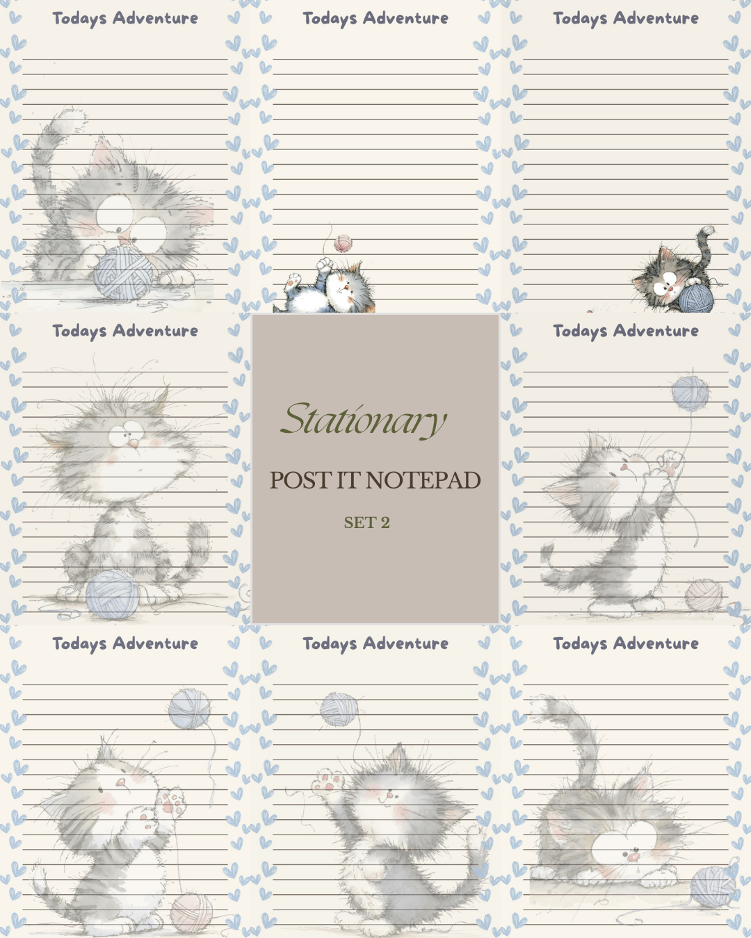Illustrated Notepads (Set of 6)