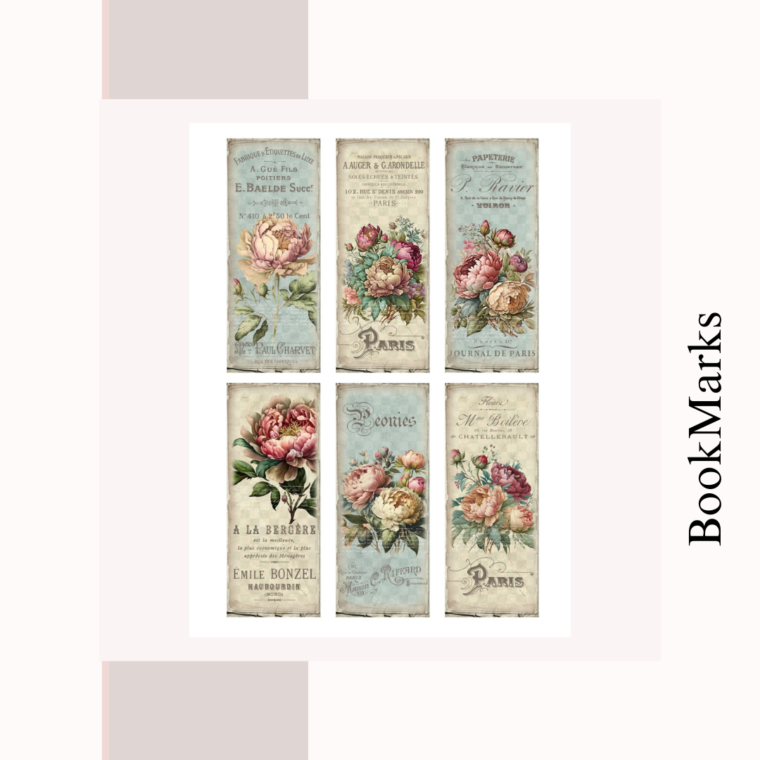 Bookmark Sets Shabby Chic