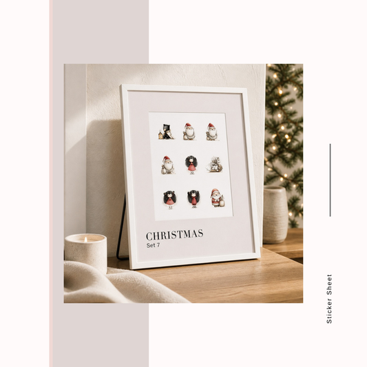 Sticker Sheets Christmas