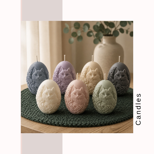 Celestial Cat Candle