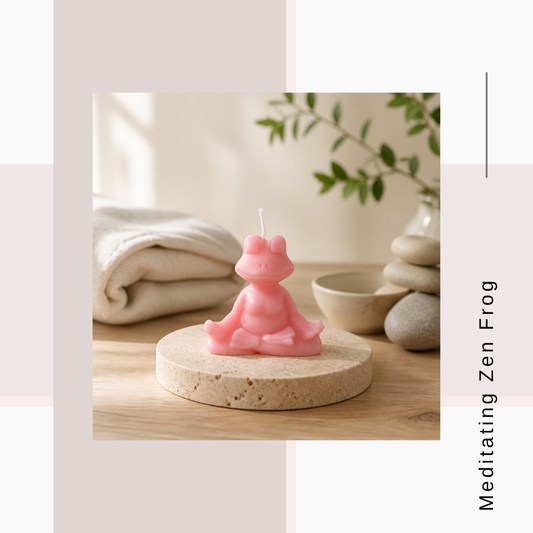 Sacred Frog Candle