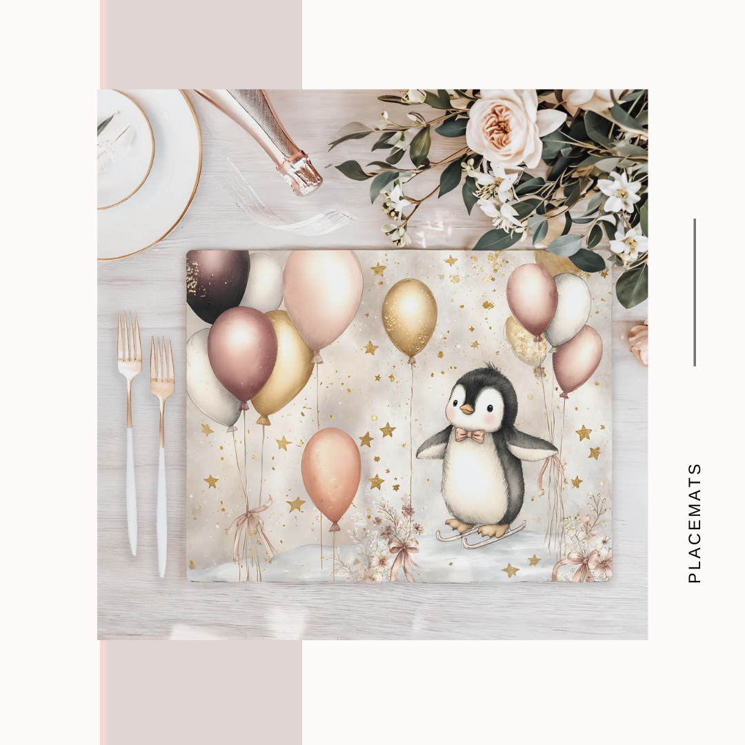 Wooden Placemats – (Set of 6) New year