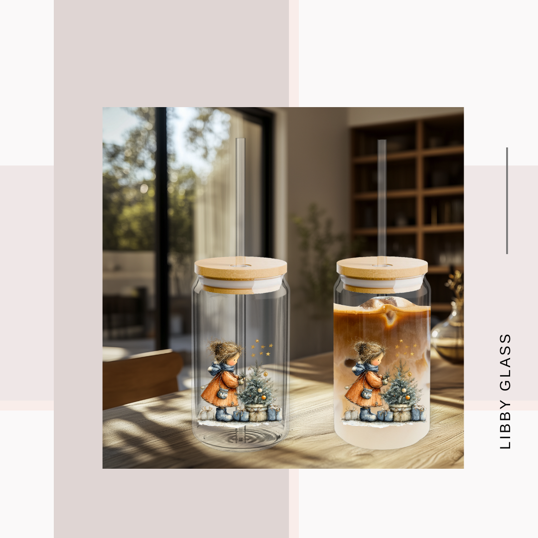 Libby Glass Festive Girl