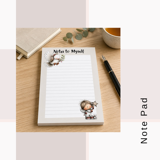 Illustrated Notepads Long (Set of 6)