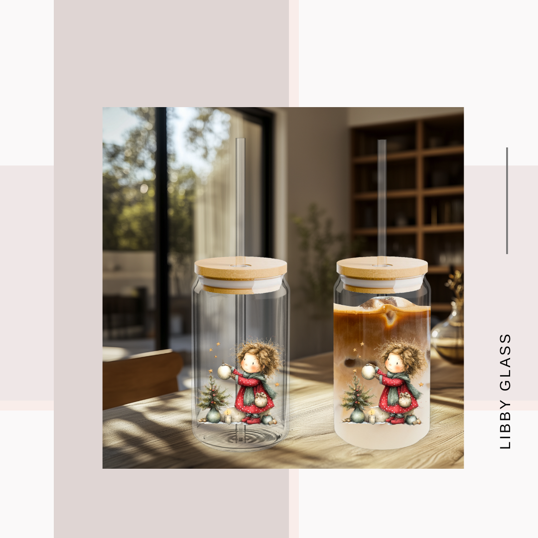 Libby Glass Festive Girl