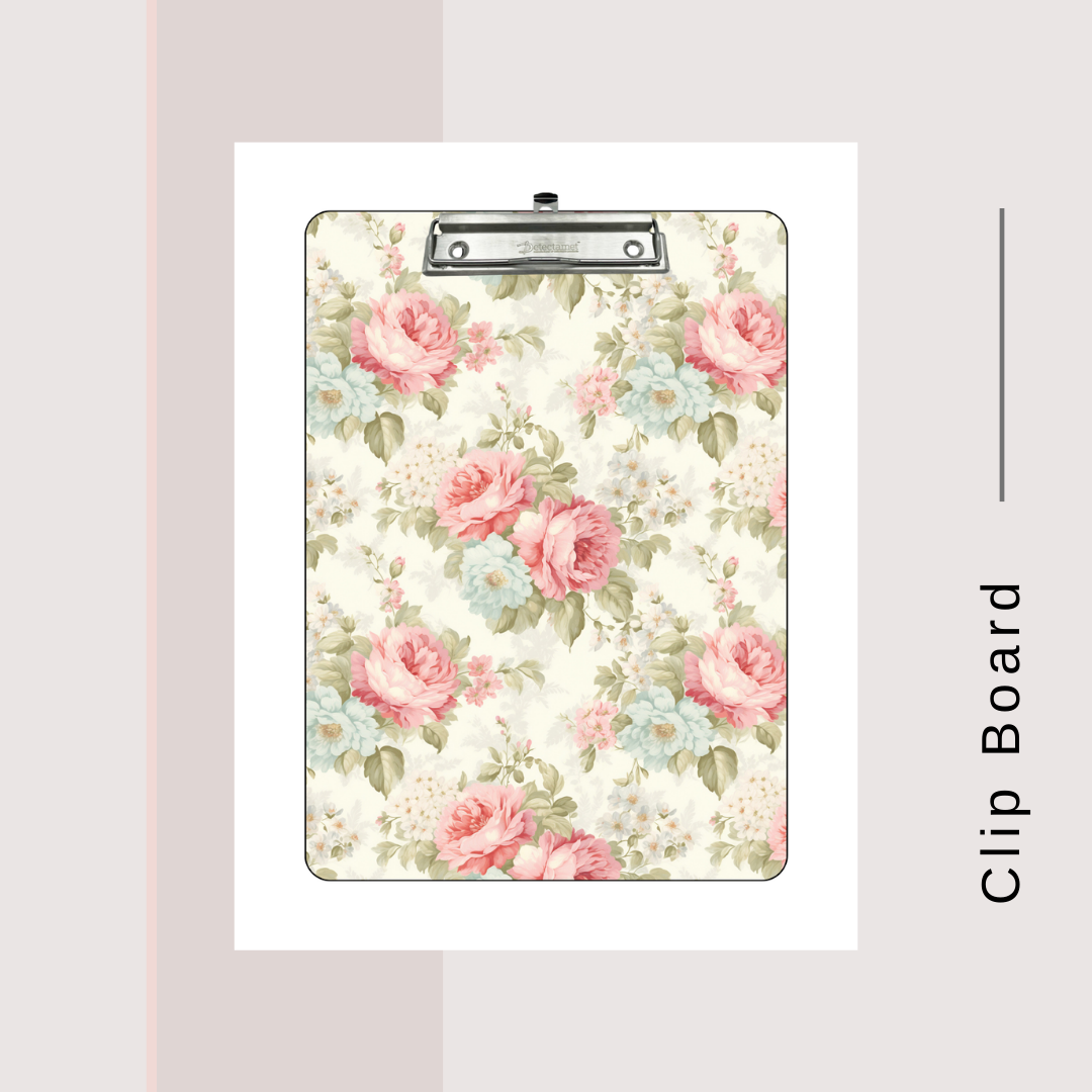 Clip Board- Florals