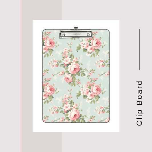 Clip Board- Florals