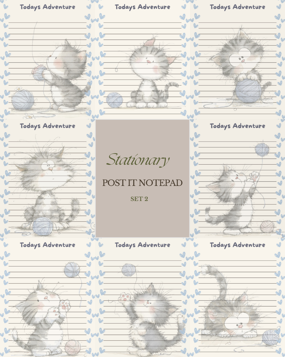 Illustrated Notepads (Set of 6)