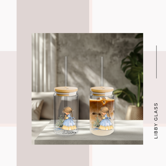 Libby Glass Festive Girl -2