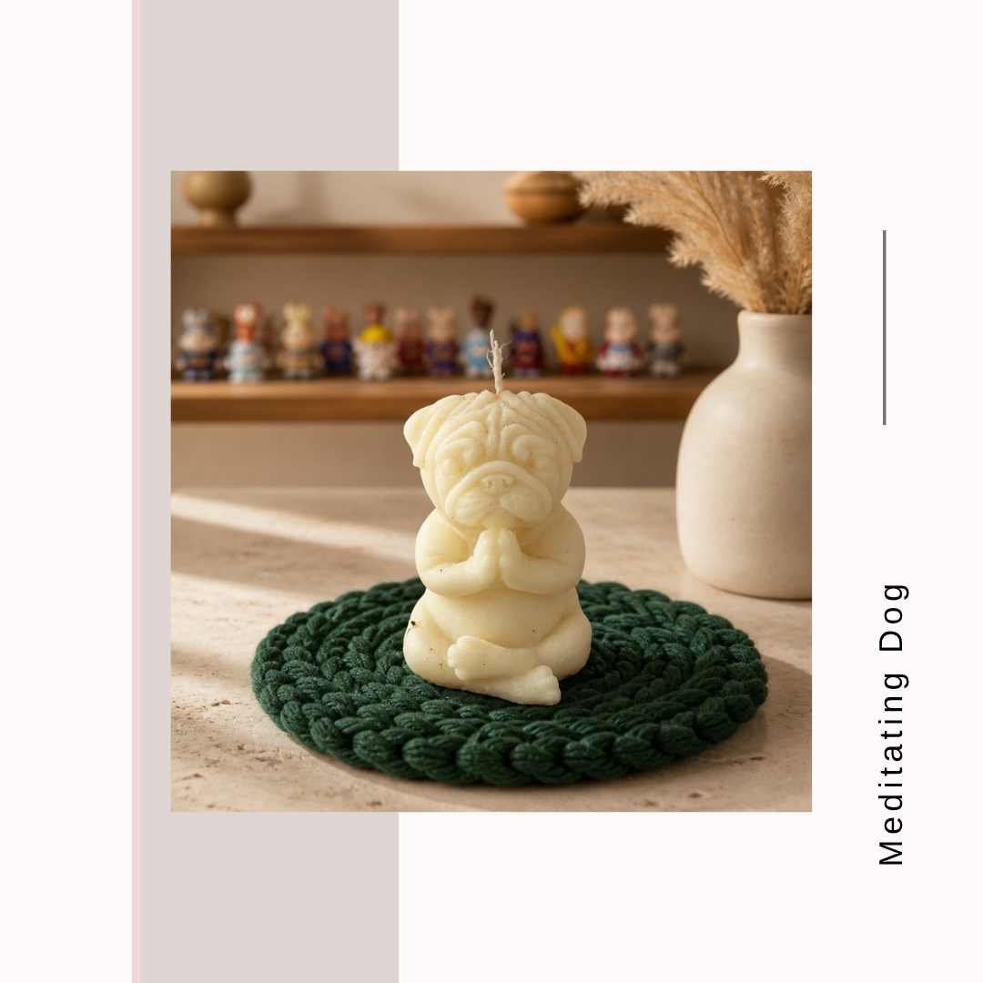 Sacred  Dog Candle