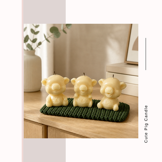 Lucky Pigs Candle