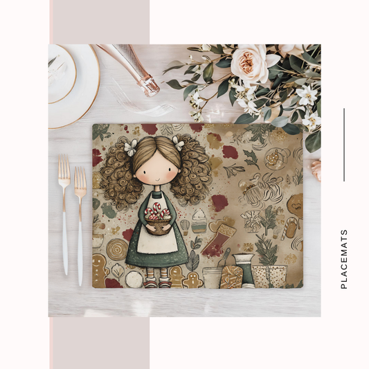 Wooden Placemats – (Set of 6) Bakery