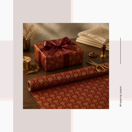 Wrapping Paper Festive Print