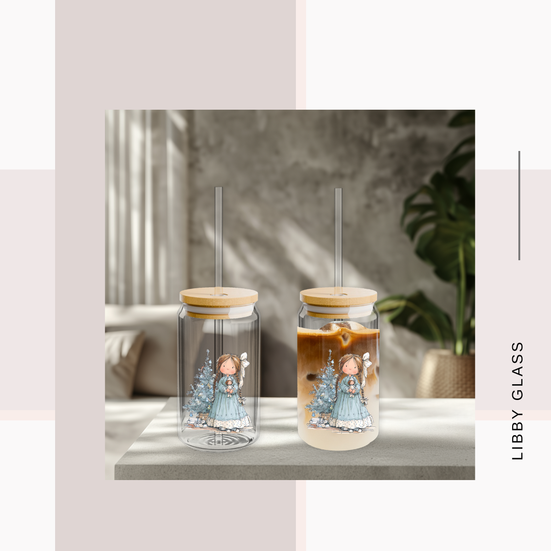 Libby Glass Festive Girl -2